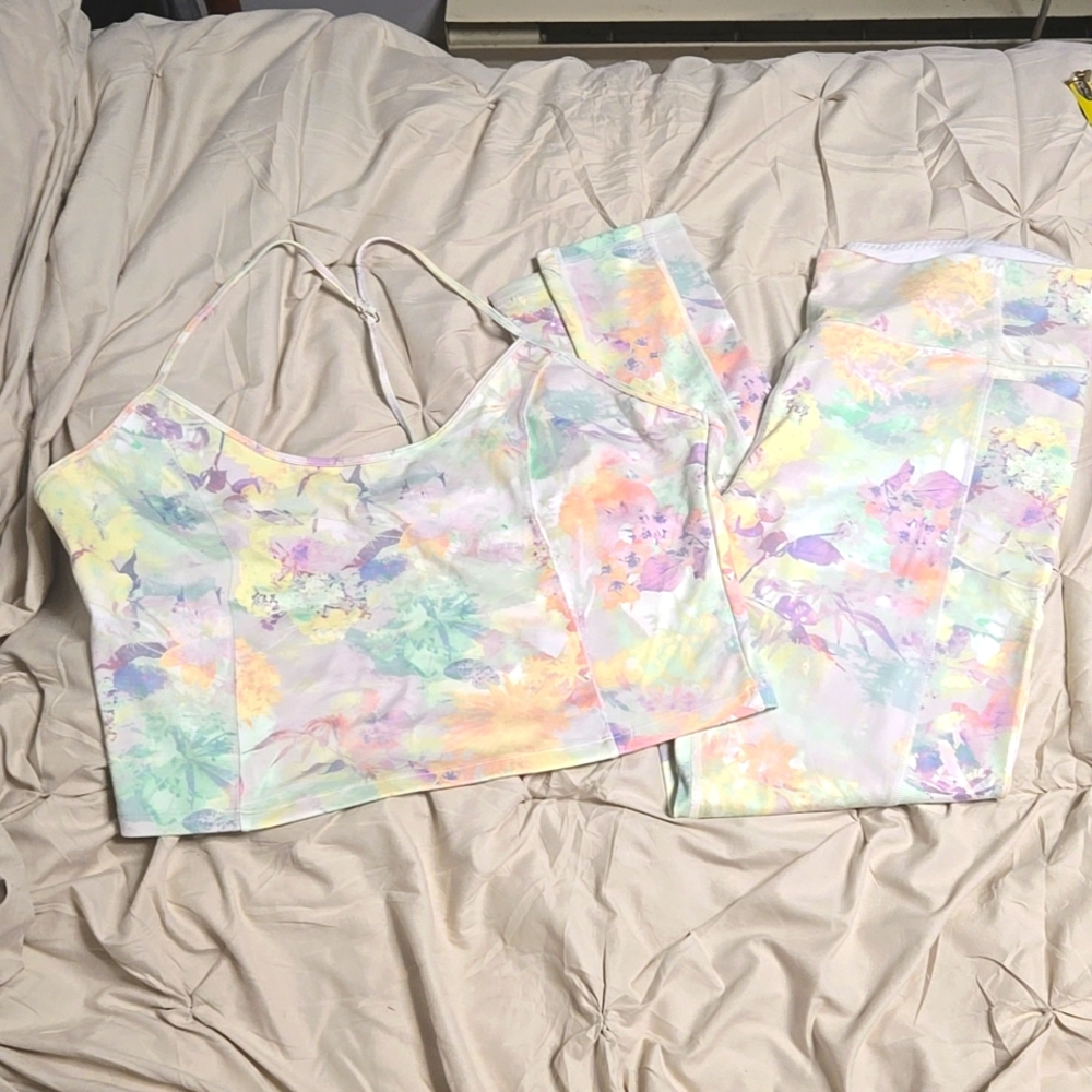Victoria's Secret 2pc yoga set XXL nwot